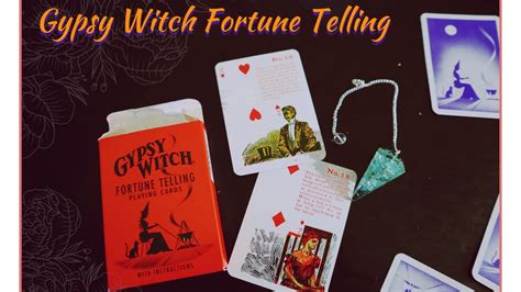 Green witch fortune cards